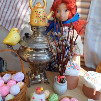 У самовара я и моя Маша