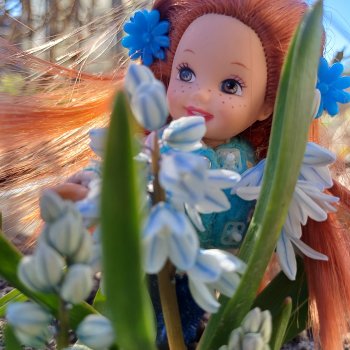 Маленькая цветочная фея 🧚