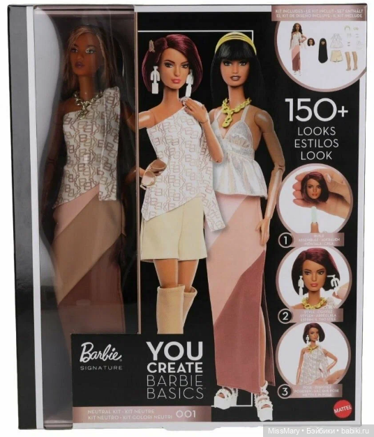 Тереза, или моя первая Анна Лара (Barbie Your Create Neutral Kit # 001)