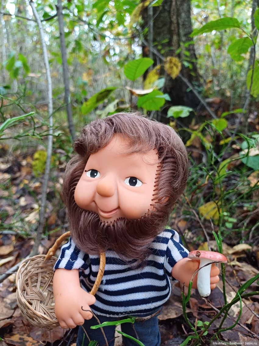 И снова по грибы 🍄 — Винтажные куклы ГДР (Немки): Бигги