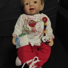 Силиконо-виниловая малышка Селина от Doris Stannat