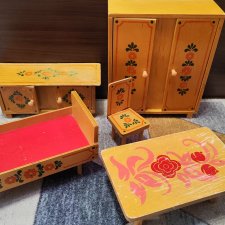 Деревянная мебель СССР для кукол