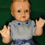 Кукла целлулоид Schutz Marke