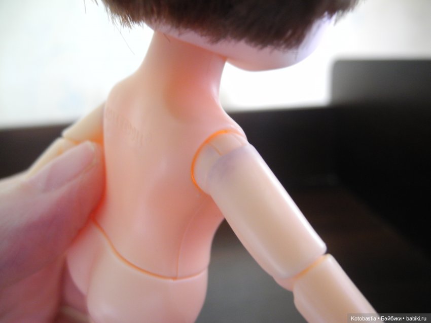 Выведение пятен от аутфита с куклы Баболи (фото 3)