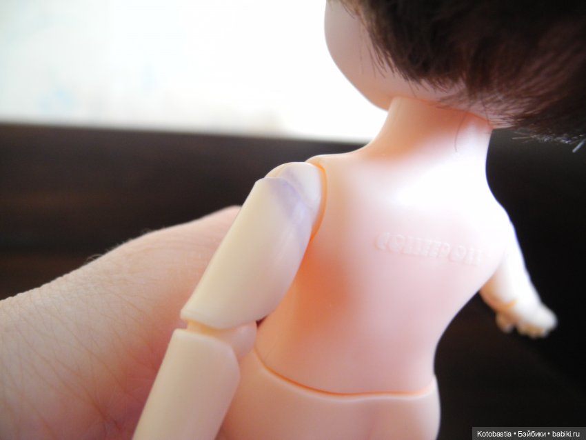 Выведение пятен от аутфита с куклы Баболи (фото 2)