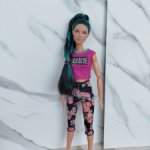 Перла русалочка на шарнирном теле мтм