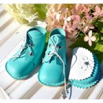 Комплекты: Обувь и сумочка для кукол Готц Gotz 50см из натуральной кожи и замши