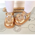 Нарядные туфельки для кукол Готц 50см
