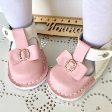 Нарядные туфельки для кукол Готц 50см