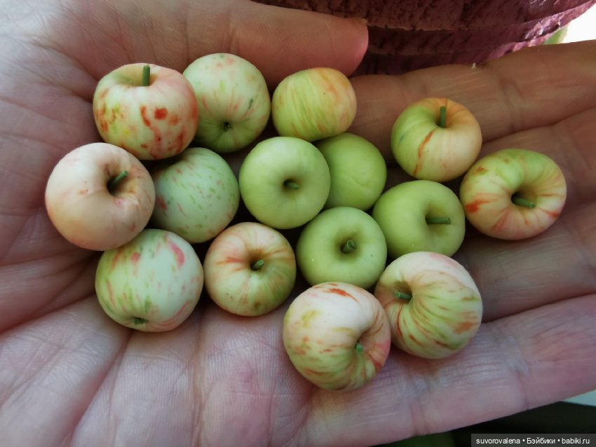 Елена @Polepim_poigraem — Фрукты, овощи, еда для кукол, миниа