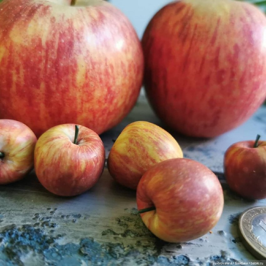 Елена @Polepim_poigraem — Фрукты, овощи, еда для кукол, миниа (фото 5)