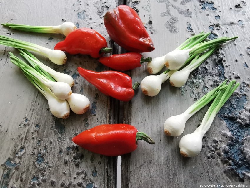 Елена @Polepim_poigraem — Фрукты, овощи, еда для кукол, миниа