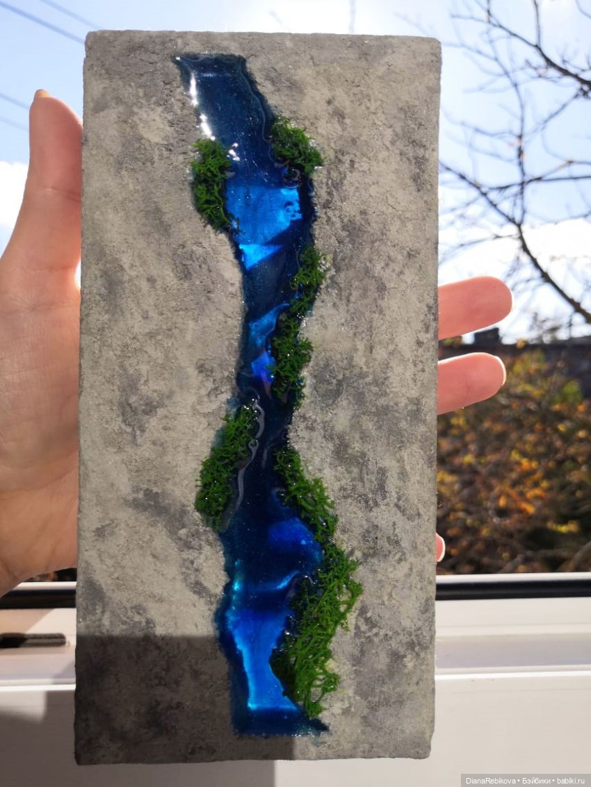 стол-река под бетон