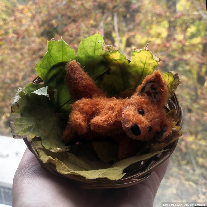 Как меня лисёнок напугал — Вязаные игрушки и амигуруми: крючком (фото 4)