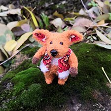 Смелый лисёнок