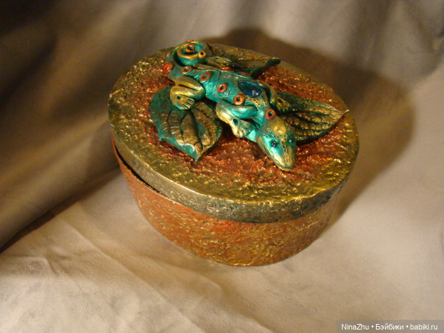 Шкатулочка &amp;amp;quot;Ящерка&amp;amp;quot;