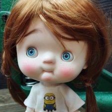 Парик 9-10"(22-23см),  Qbaby, Amydoll и др.