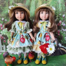 Мои куклы. Карина и Марина ч.2