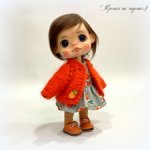 Комплект "Лисички" на Обитсу11 на пухлом тельце