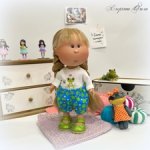 Комплект "Лягушки"на мини Мию (23 см)