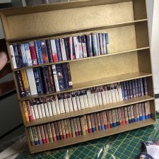 Стеллаж для книг из переплетного картона