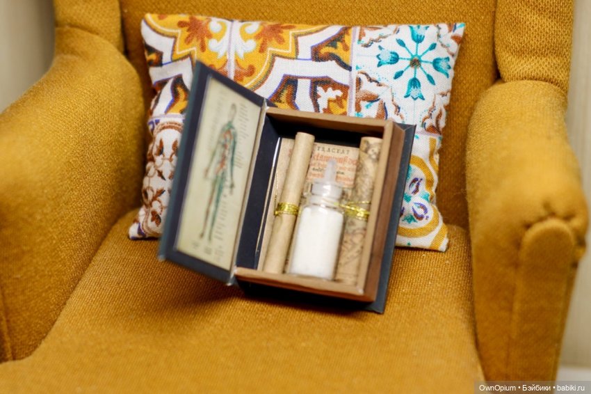 Миниатюрная книга-тайник — Кукольная миниатюра своими руками: еда (фото 8)