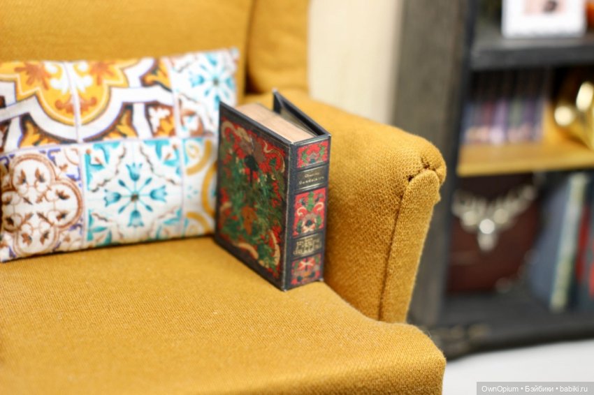 Миниатюрная книга-тайник — Кукольная миниатюра своими руками: еда (фото 7)