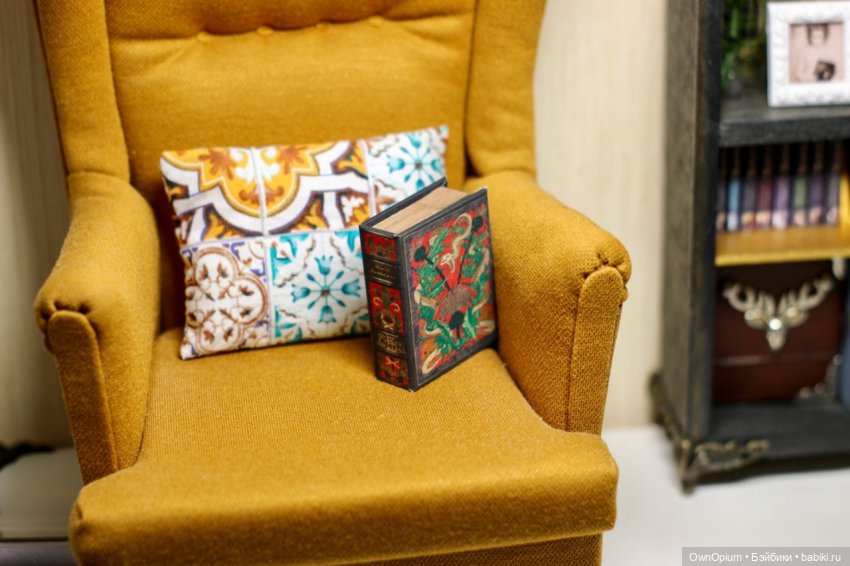 Миниатюрная книга-тайник — Кукольная миниатюра своими руками: еда (фото 6)