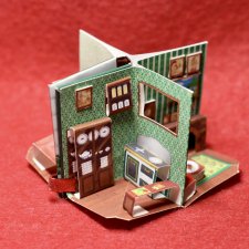 Миниатюрный кукольный дом - книга