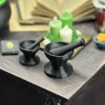 Ступки и толкушки, черные