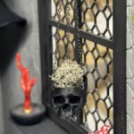 Череп Кашпо на цепях 1/6