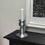 Подсвечник серебристый 1/6