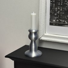 Подсвечник серебристый 1/6