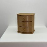 Шкатулка в виде комода (крафтовый коричневый)