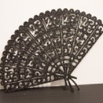 Веер черный 1/6