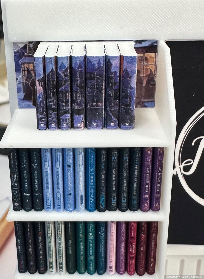 Моя Диорама 1/24 "Книжный магазин" в современном стиле | Бэйбики Моя Диорама 1/24 "Книжный магазин" в современном стиле (фото 5)