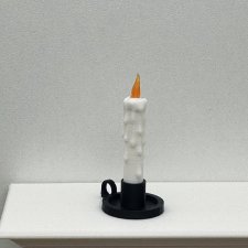 Свеча в подсвечнике 1/6 (большая)