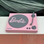 Виниловый проигрыватель 1/6 Barbie (розовый/серый)