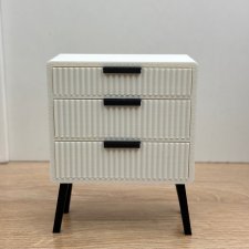 Тумба 1/6 (белый/черный)