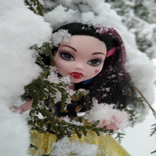 Апрельская фотосессия Диты или превратности погоды