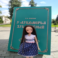 Майла поймала тёплый день осени