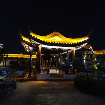 Городские парки вечернего Цанчжоу