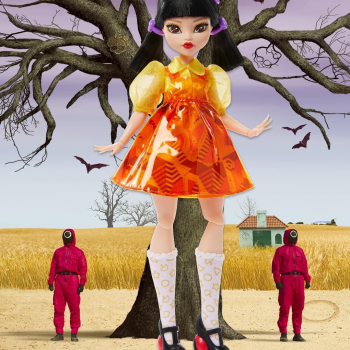 Monster High Skullector Squid Game Young-Hee