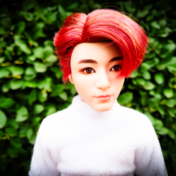 Фотопортрет Чонгука с лёгкой мистикой октября