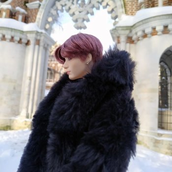 Зимняя прогулка Чонгука