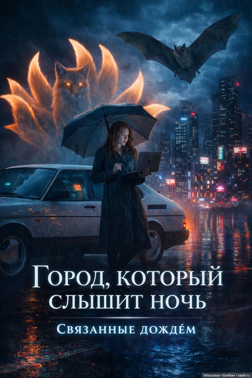 Город, который слышит ночь - Связанные дождём