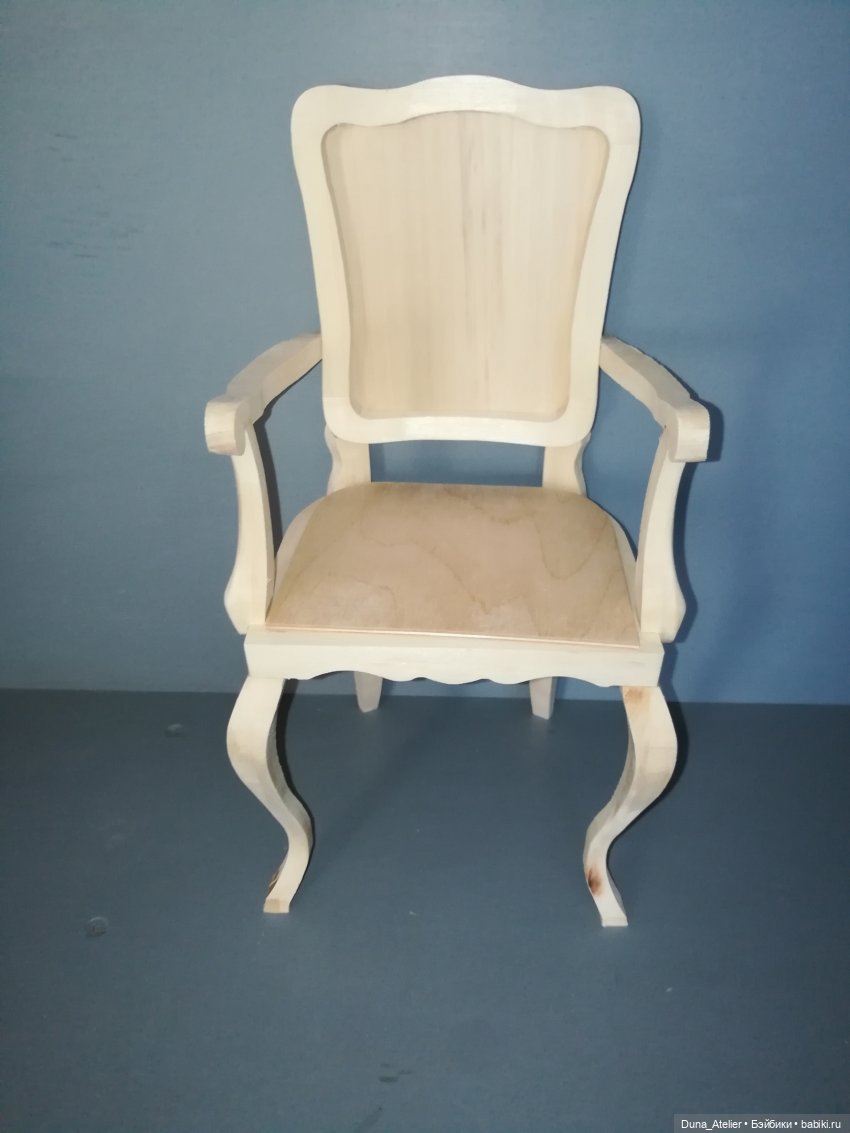 Кресло для БЖД 1/4 — Мебель для кукол и домиков: фото