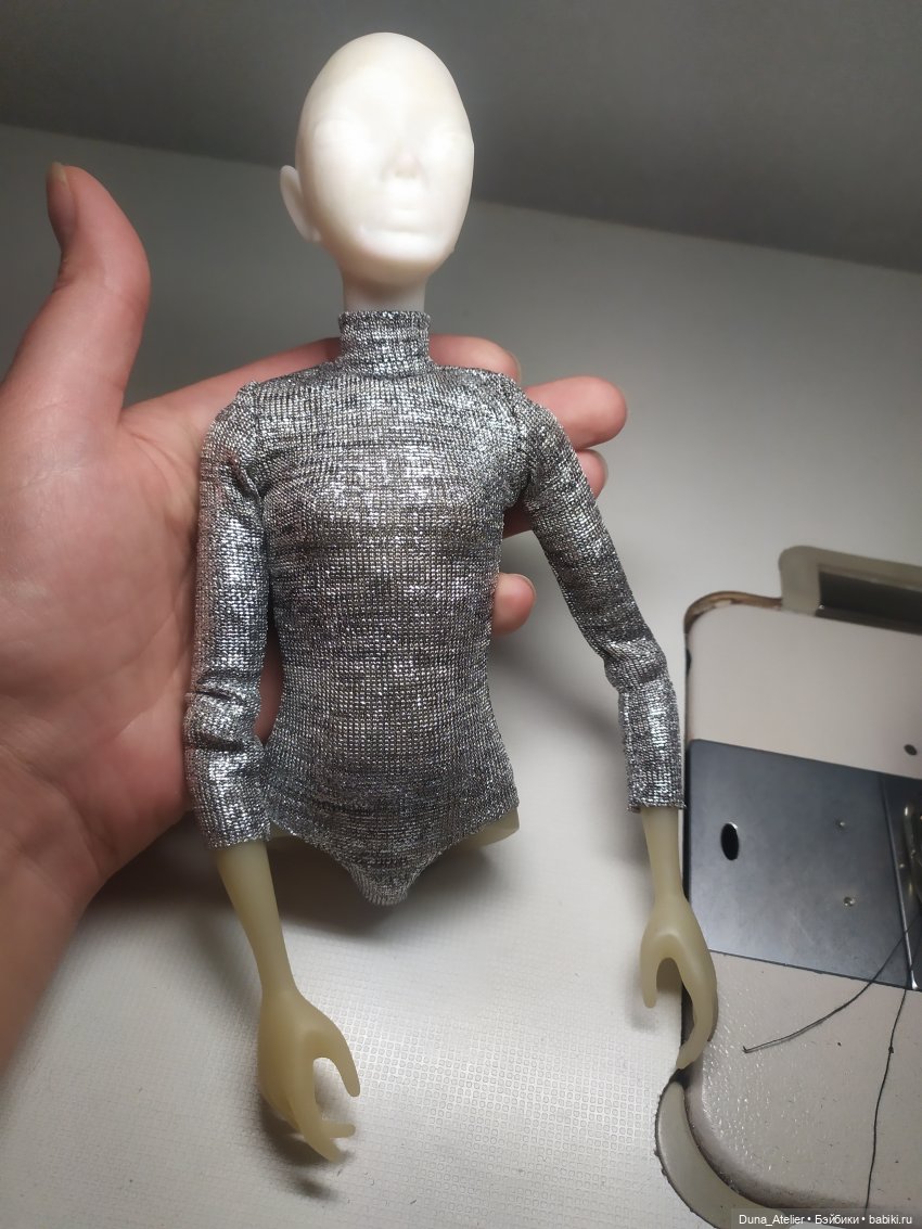 Люрекса в ленту — Одежда и обувь для кукол своими руками: фото (фото 6)