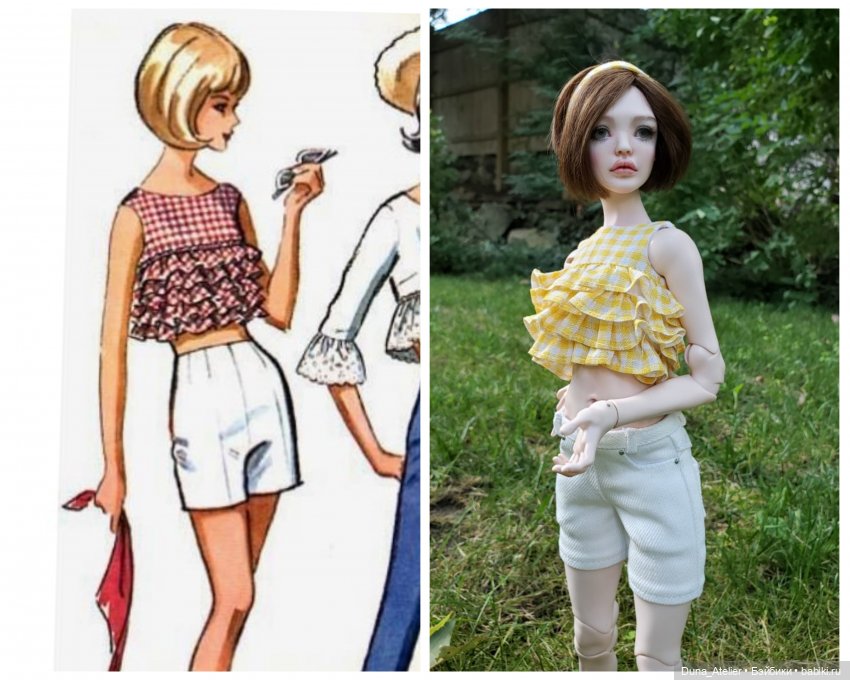 По подобию | Бэйбики По подобию — Одежда и обувь для кукол своими руками: фото (фото 10)
