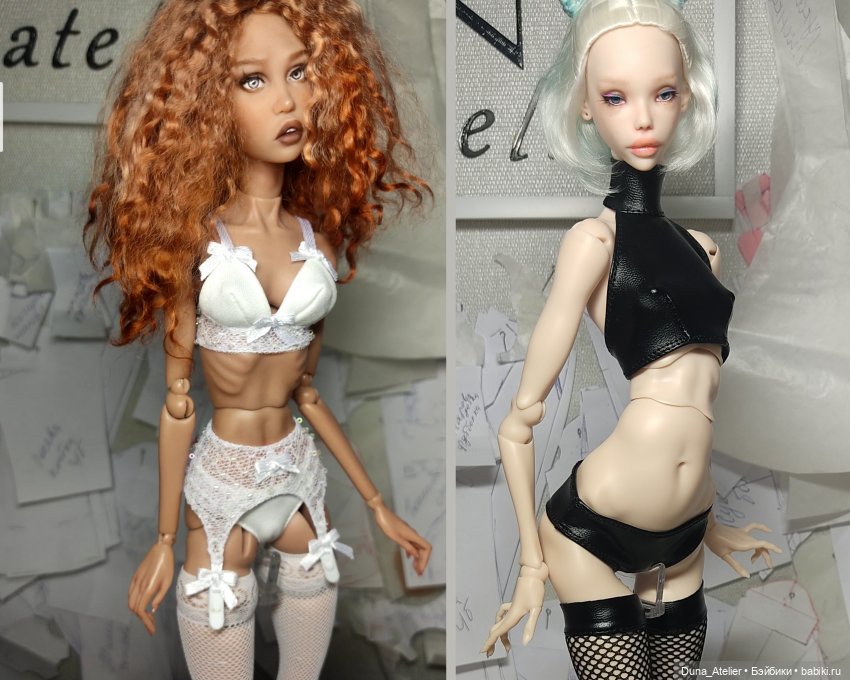 Белое vs черное | Бэйбики Белое vs черное — Одежда и обувь для кукол своими руками: фото (фото 6)